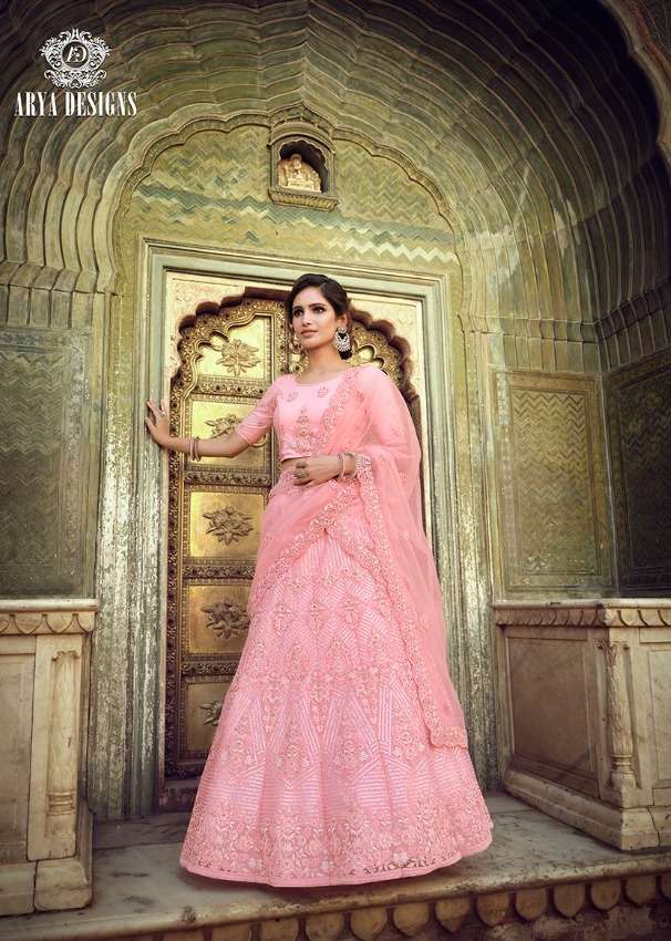 arya designs khwaab vol 5 7801 designer wear lehenga single collection surat online 