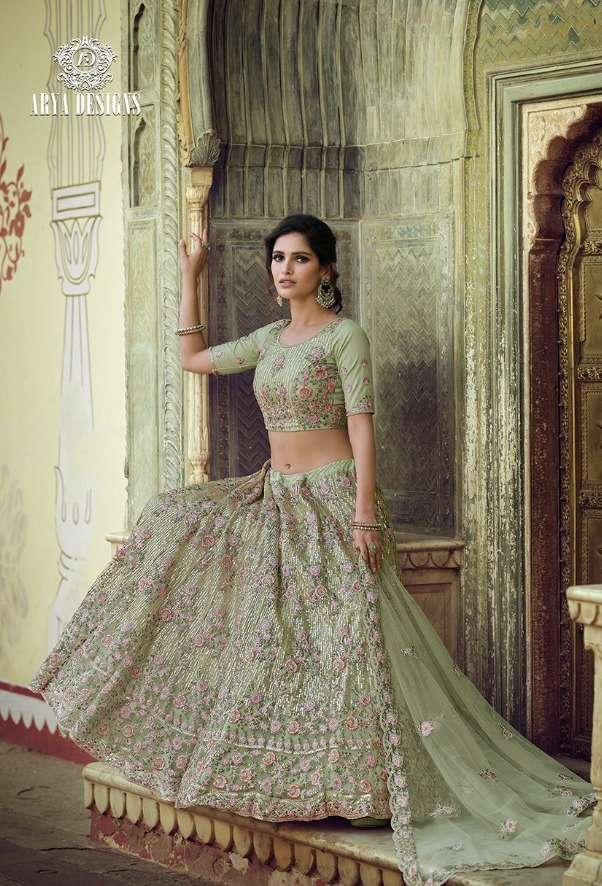 arya designs khwaab vol 5 7803 beautiful party wear lehenga single available surat