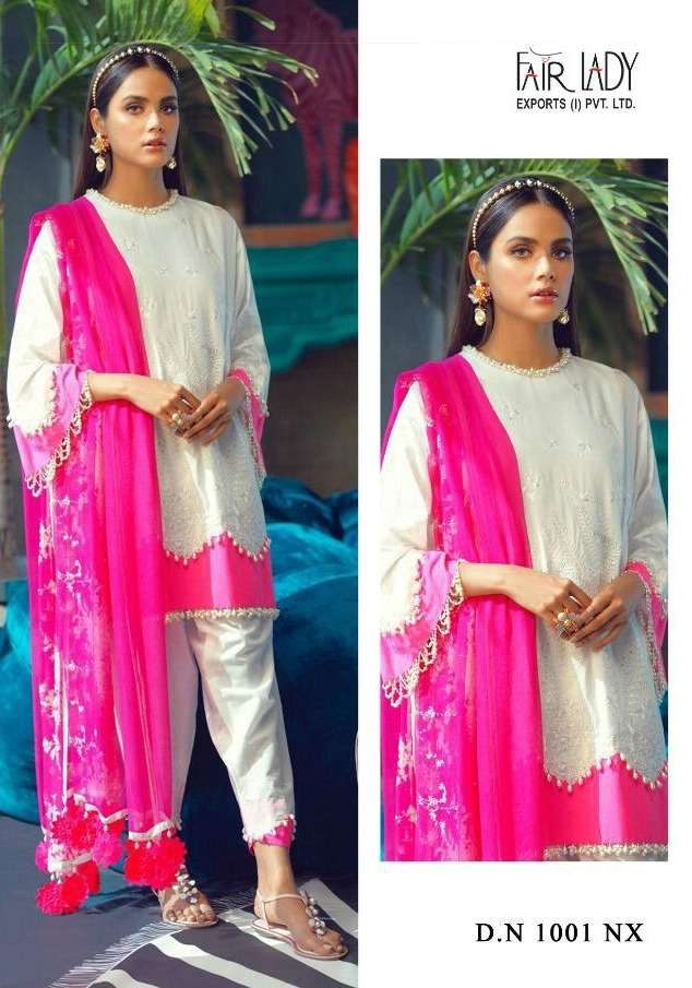 fairlady sana safinaz 1001cotton dupatta salwar kameez surat single