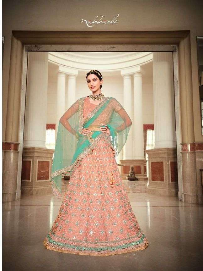 nakkashi glamour 5185 designer embroidered lehenga collection 2021