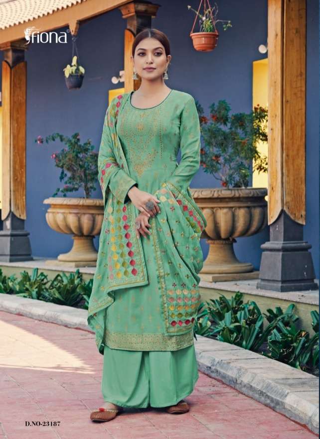 fiona rubiya 23187 trendy designer salwar suits wholesale price surat