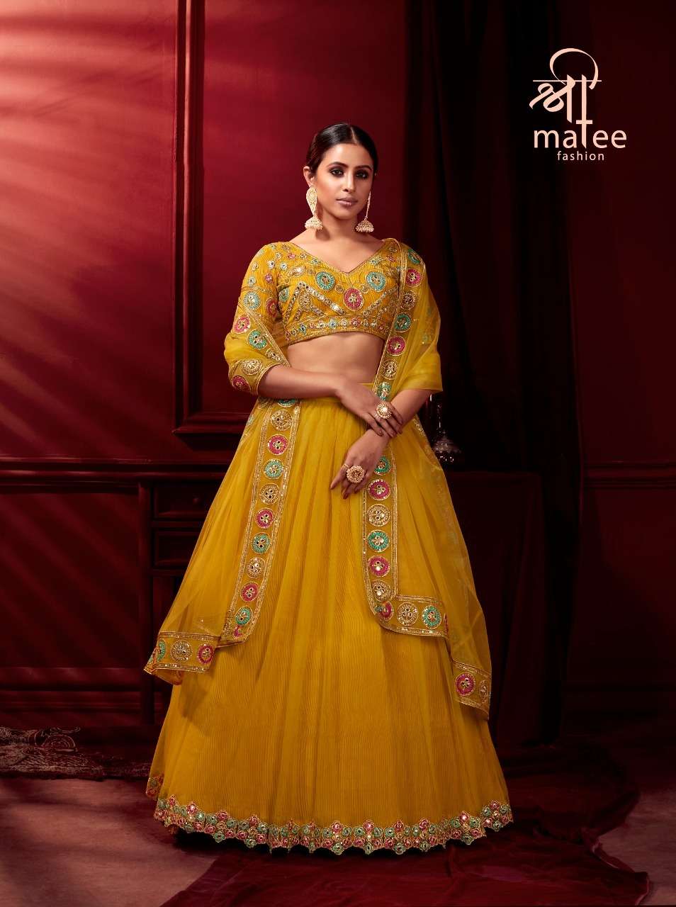 shree matee fashion sunehri 104 exclusive designer party wear