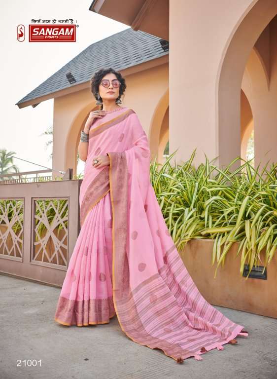 sangam prints amrapali 21001 designer saree new collection