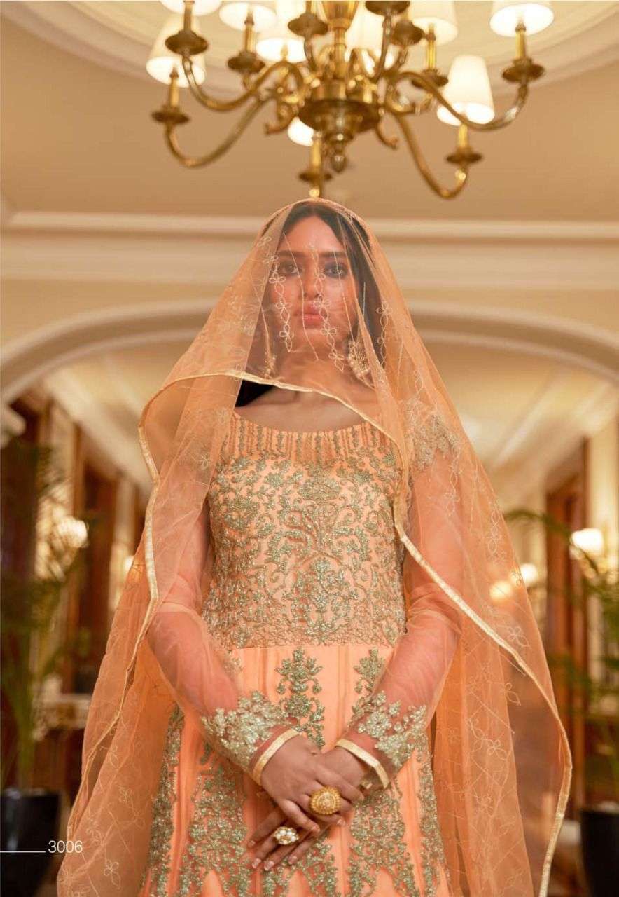 bela fashion 3006 party wear salwar suits wholesaler surat