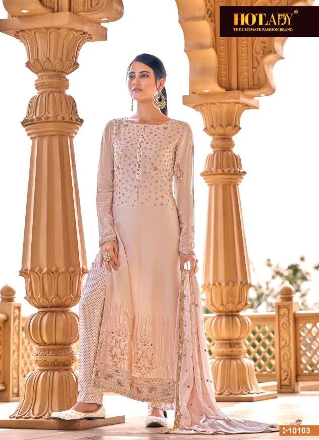 hotlady by alankaar design no 10103 viscose georgette salwar kameez onlie shopping wholesaler surat 