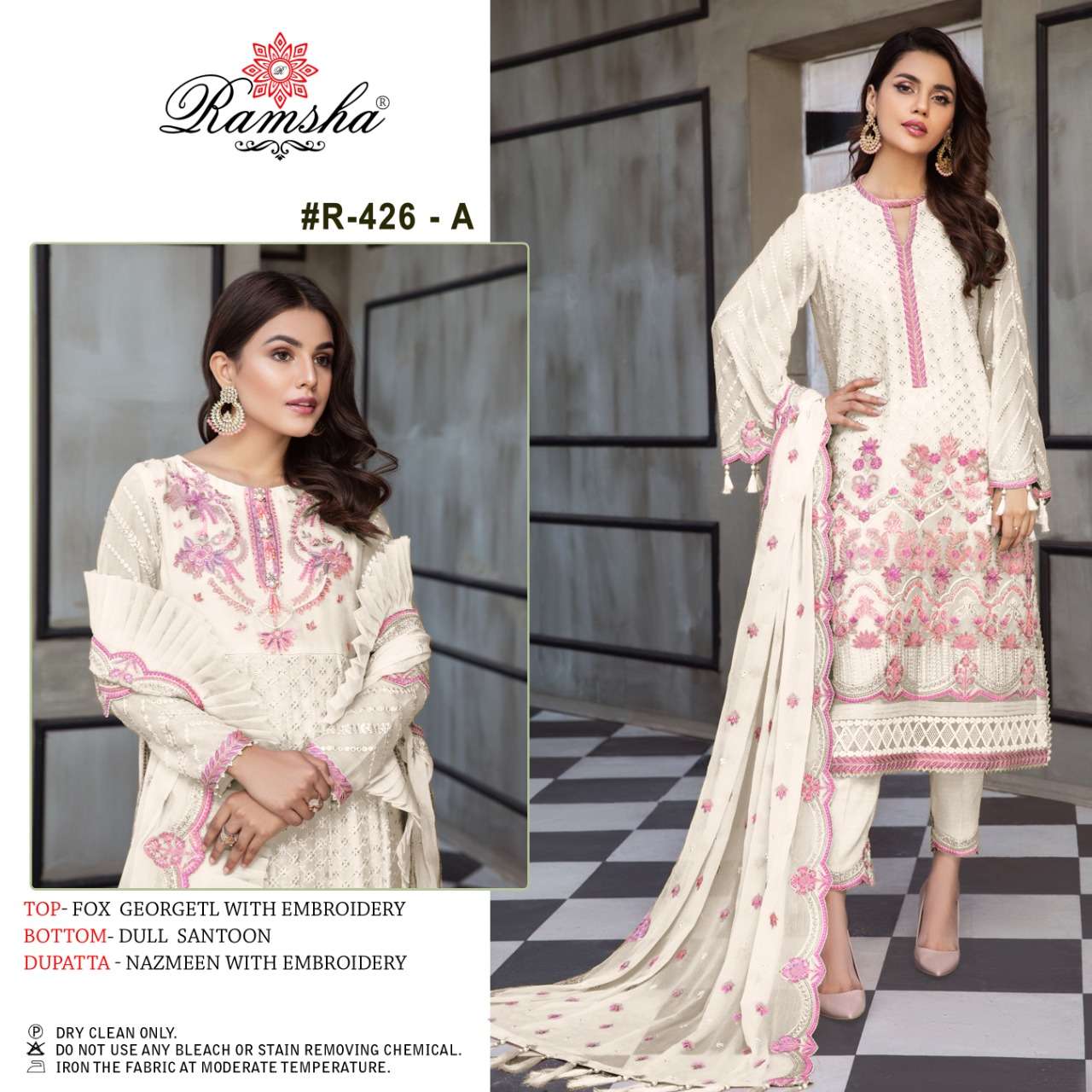 ramsha by r 426 a georgette pakistani salwar kameez online
