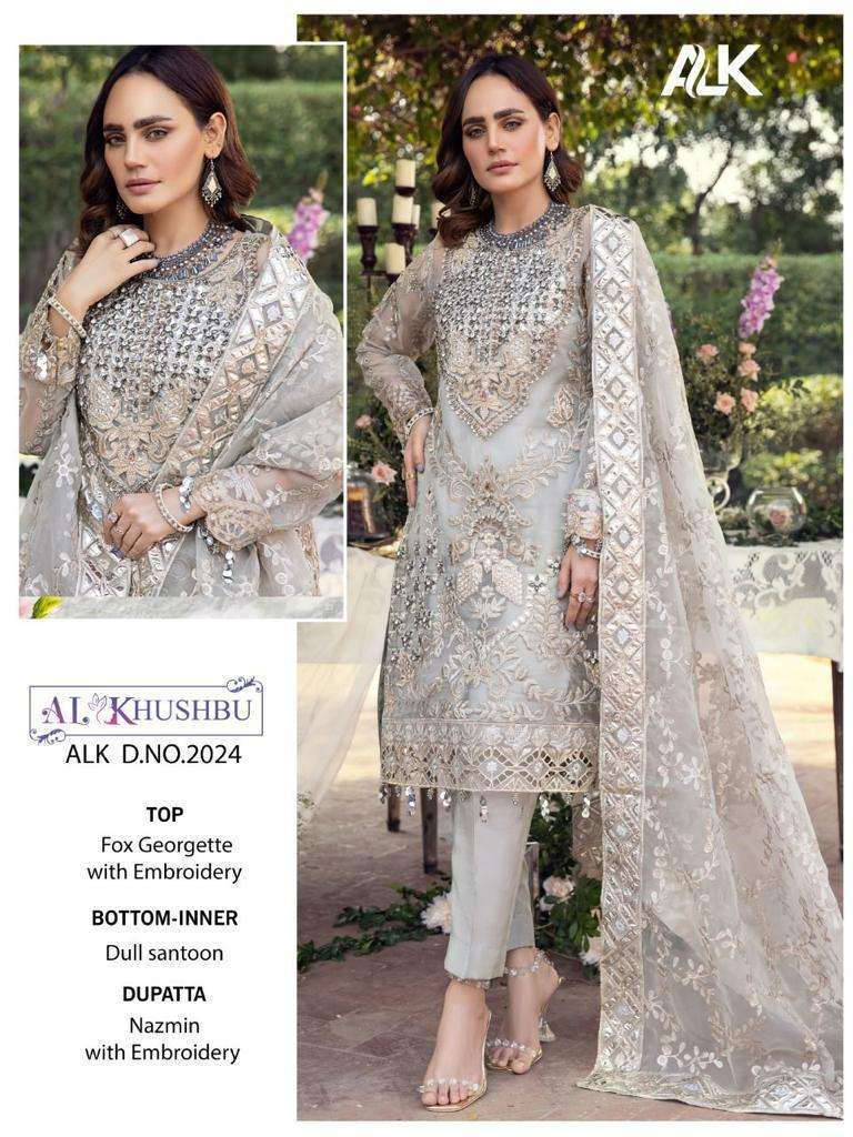 al khushbu 2024 gorgeous look designer pakistani suits wholesale price surat