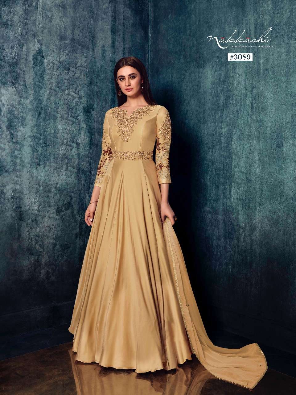 nakkashi breeze 3089 function special designer gown wholesale price surat