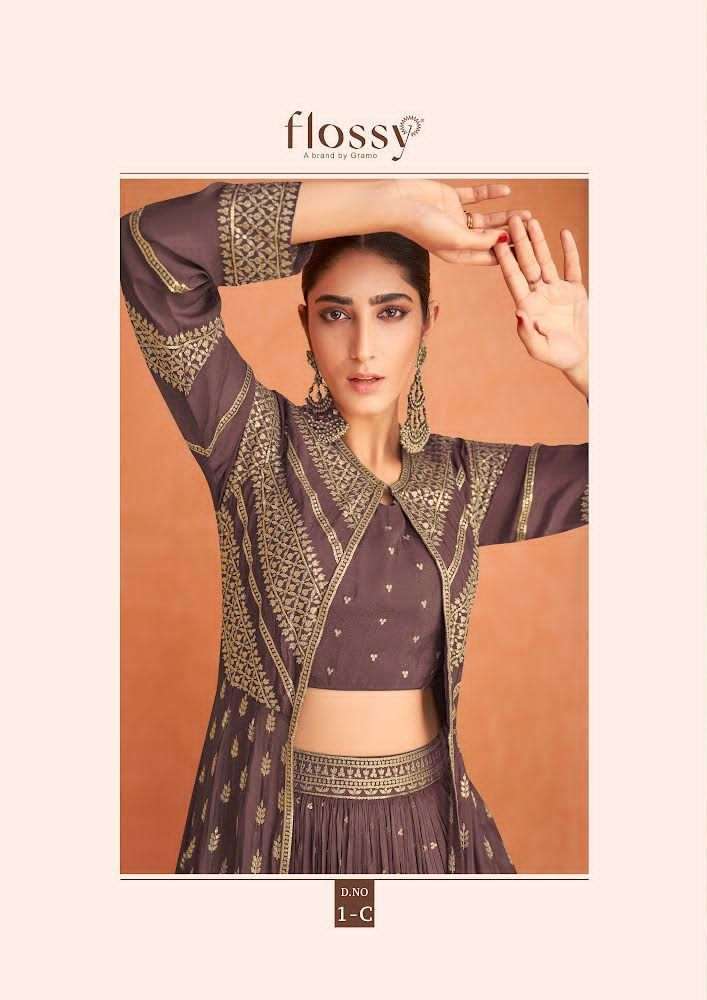 flossy colour plus 1-c designer salwar kameez wholesale price surat