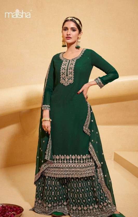 maisha by vivan 11069 georgette designer party wear salwar kameez wholesaler online surat 