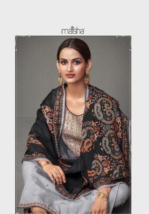 maisha maskeen by nargis 11016 stylish straight designer salwar suits collection