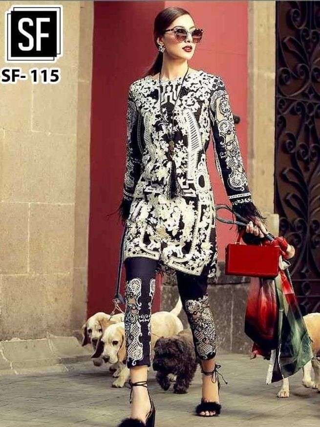 sf presents 115 fancy look pakistani salwar kameez wholesale price