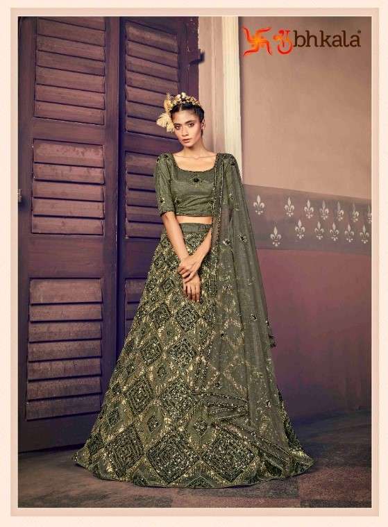 Indian Design Bridal Lehenga in Surat at best price by Tanisha Creation -  Justdial