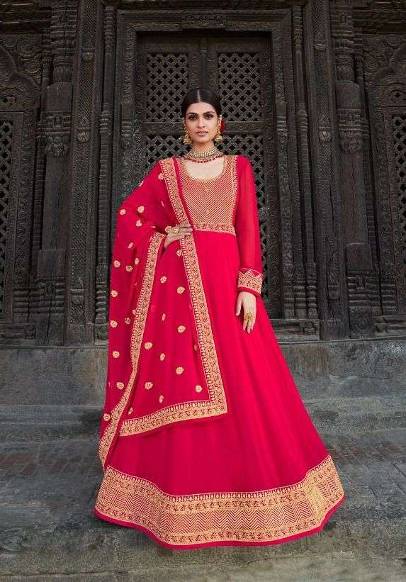 zubeda amaya 22304 anarkali style designer salwar kameez wholesale price india