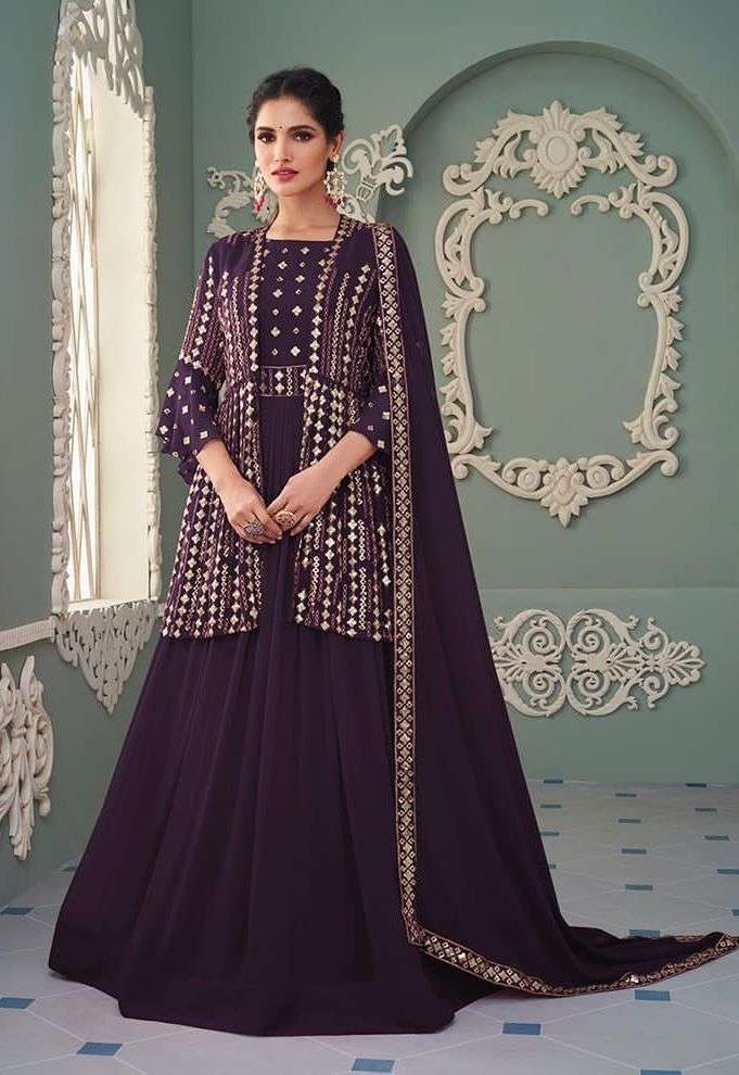 flossy naksh colour plus vol 2 52 C fancy work salwar kameez wholesale price surat