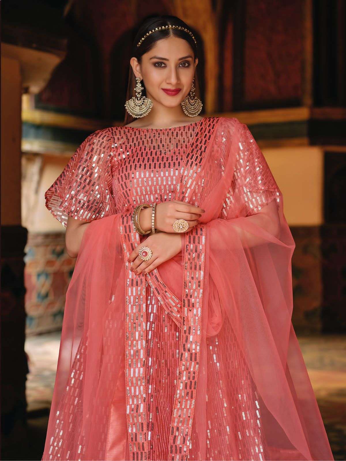 rajgharana inayaat 1006 soft net embroidered designer lehenga collection  wholesale price surat