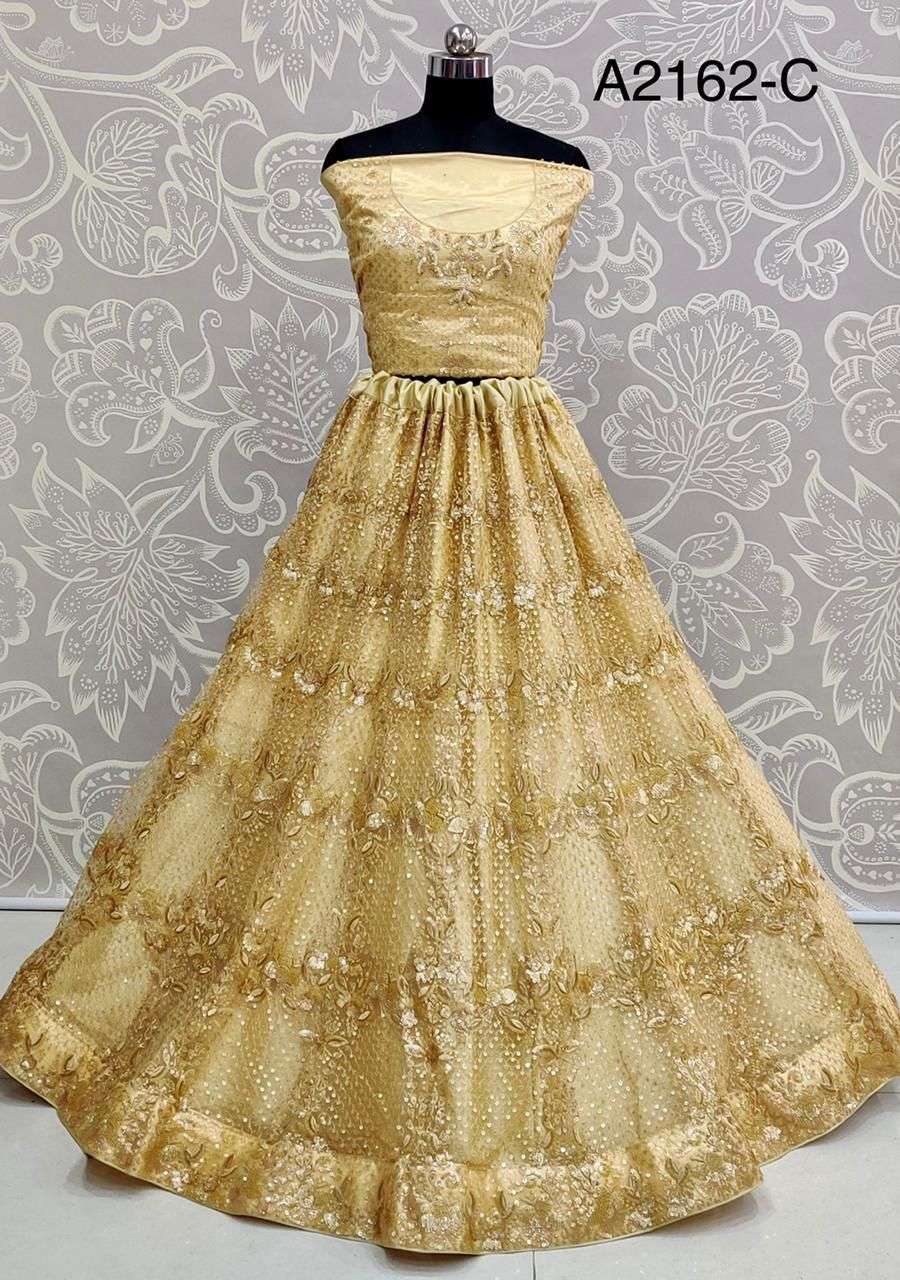 pratham wholesale presents 2162 C mehandi occasion designer lehenga collection at surat