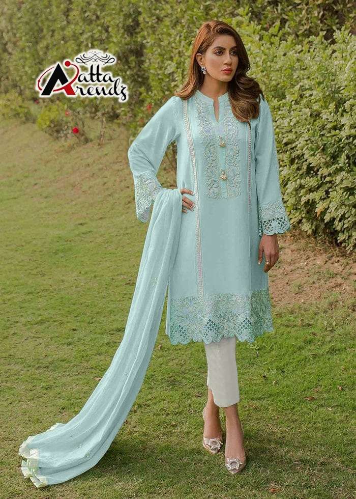 atta trendz 2720 fancy georgette readymade collection wholesale price surat