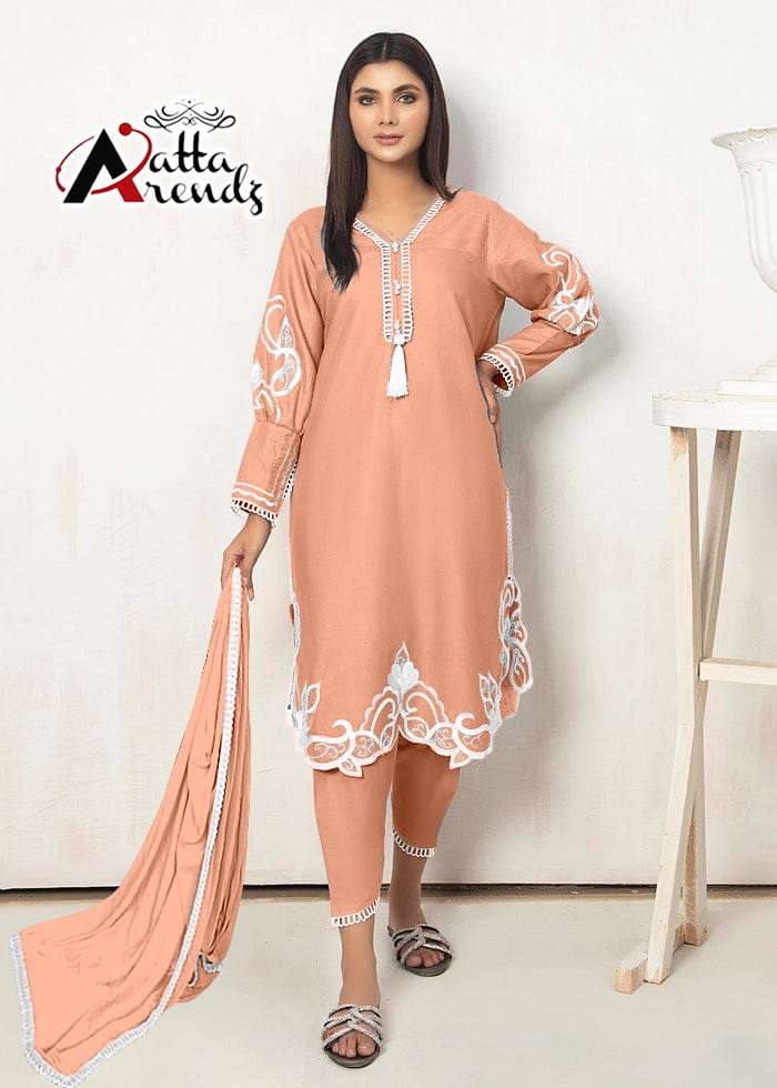 atta trendz series readymade designer suits surat