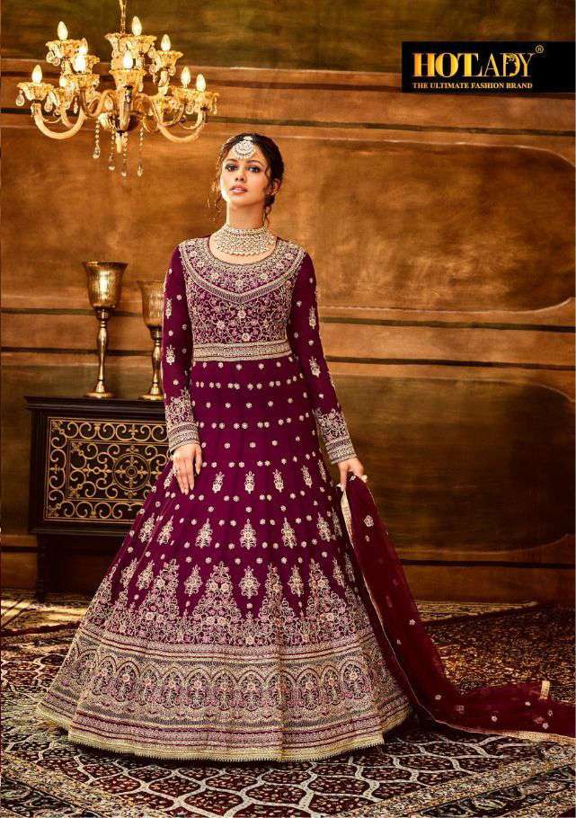 maaysha 7921-7925 series by hotlady  party wear collection 2022