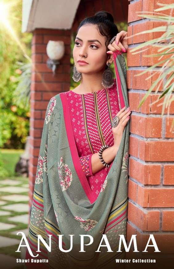 tulsi fashion anupama 2001-2008 series wool pashmina exclusive salwar kameez wholesale best price surat 