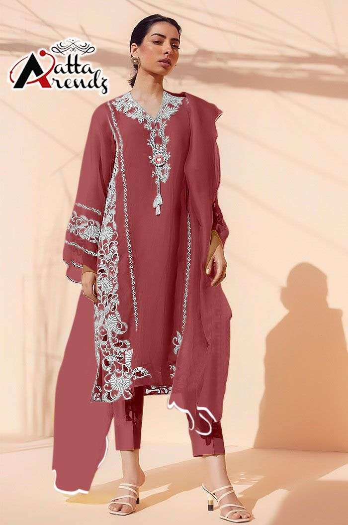 atta trendz 2719 pakistani salwar kameez wholesaler surat 