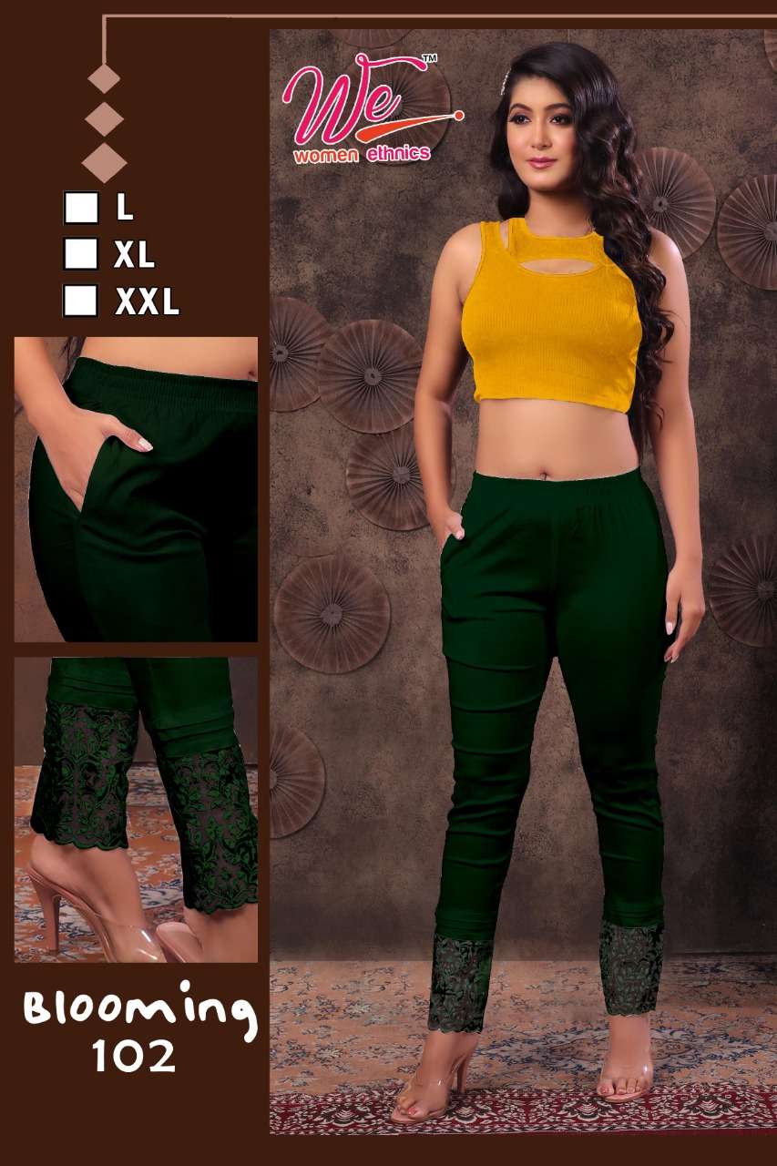 Indian Gray Ankle Length Straight Fit Casual Wear Skin Friendly Ladies  Cotton Fancy Patches Leggings at Best Price in Delhi | Kaila Industries  Pvt. Ltd.