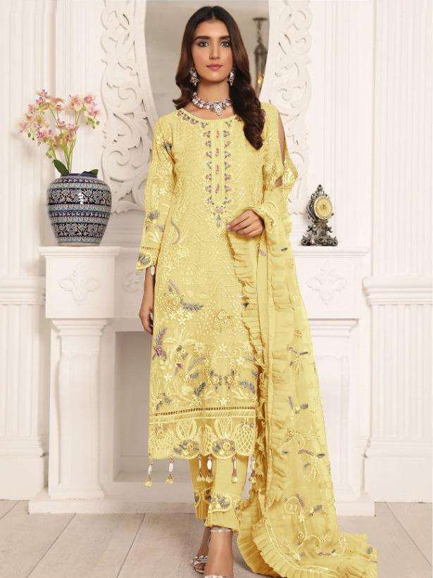 gulfaraz 528 fancy look designer pakistani suits latest collection