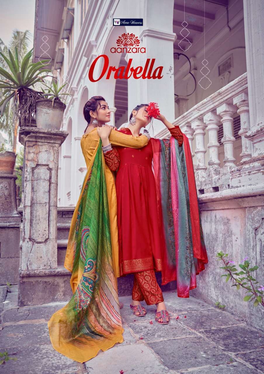 orabella by acme weavers stylish designer salwar kameez online supplier surat