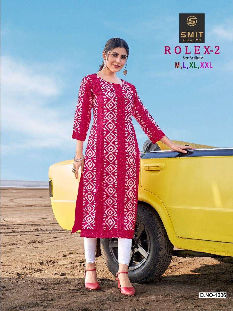  rolex vol 2 by smit craetion trendy designer new kurti catalogue 