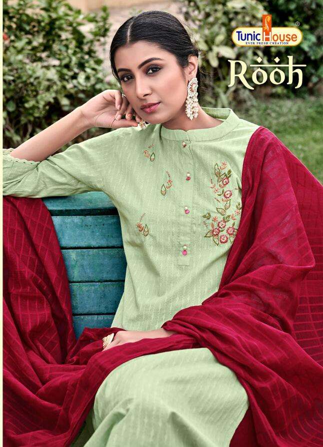 rooh by tunic house stylish designer salwar kameez manufacturer surat 