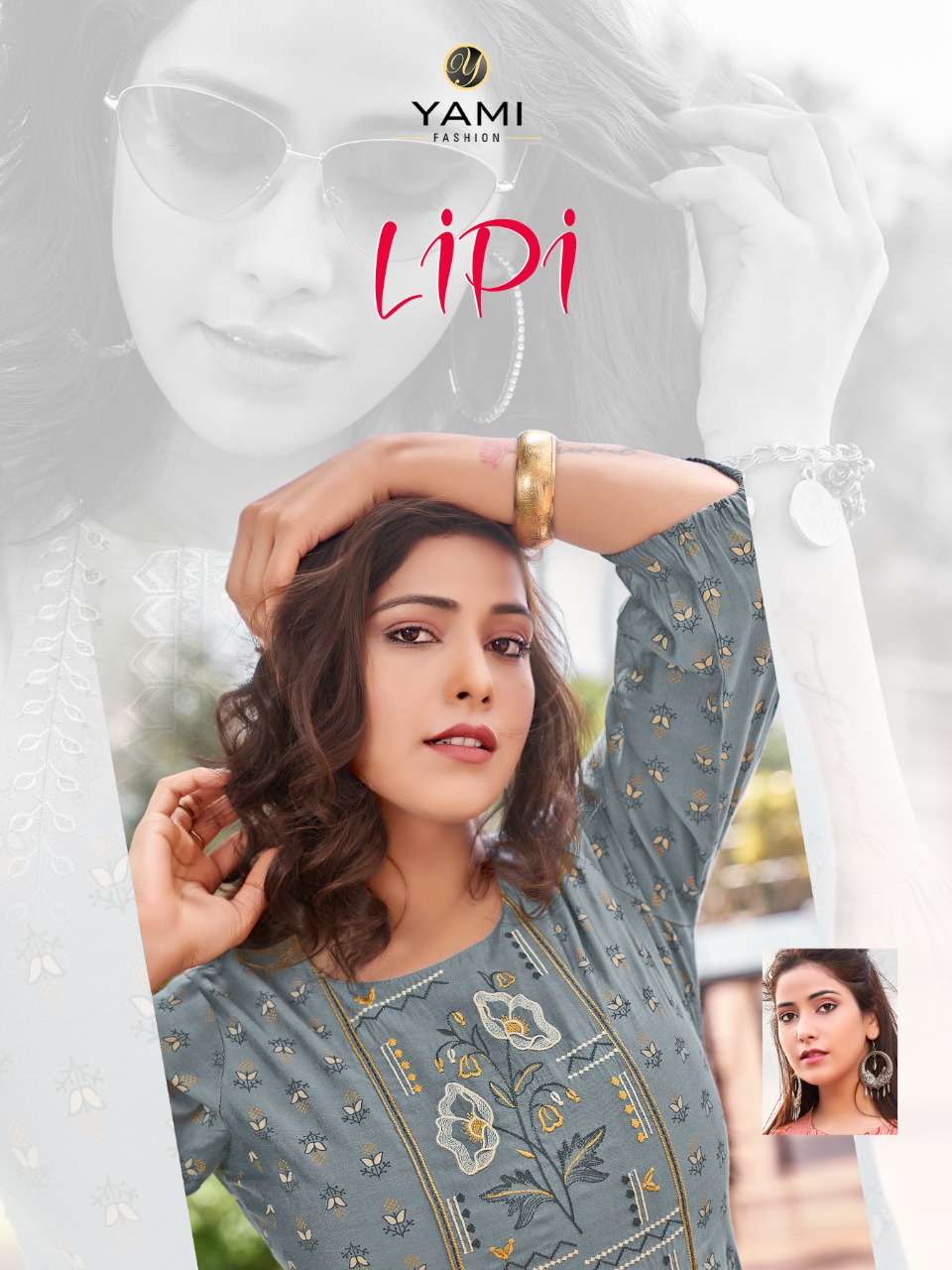 lipi by yami fashion trendy designer tops catalogue exporter surat