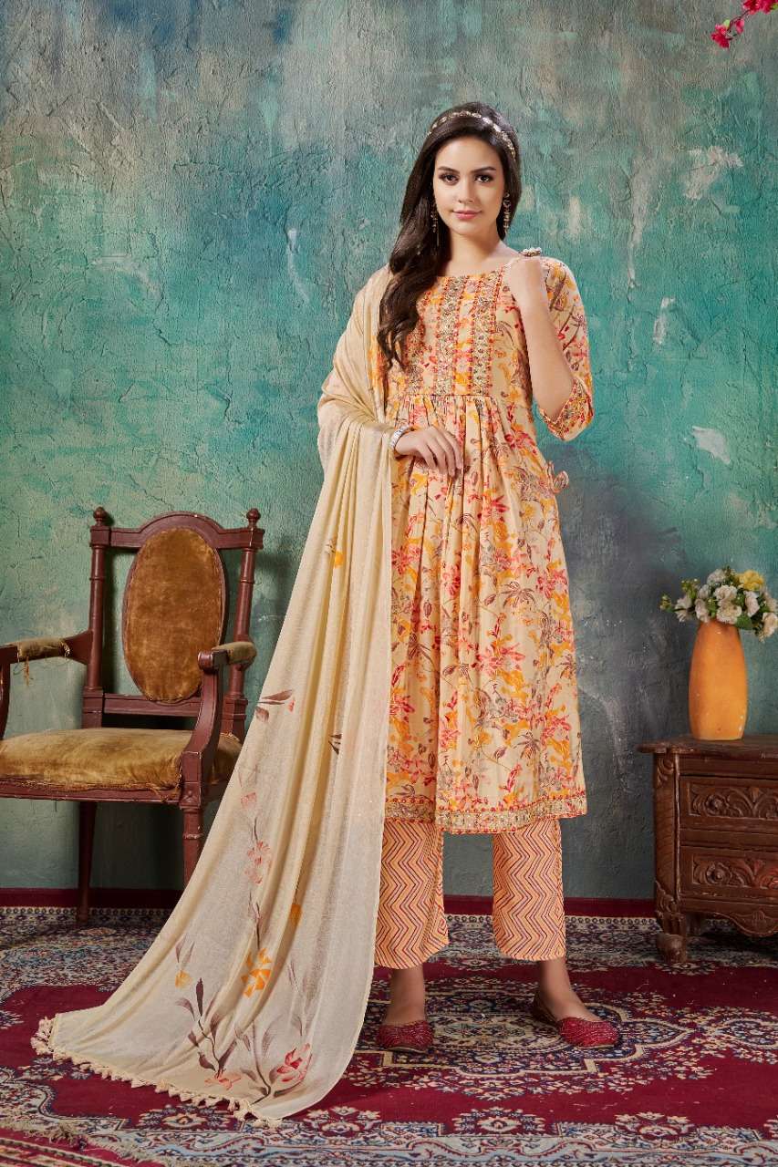 monalisa vol-1 by texofab unstich designer top bottom dupatta catalogue wholesaler surat