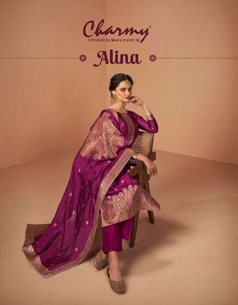 alina by zisa exclusive designer indian designer salwar kameez catalogue manufacturer surat 