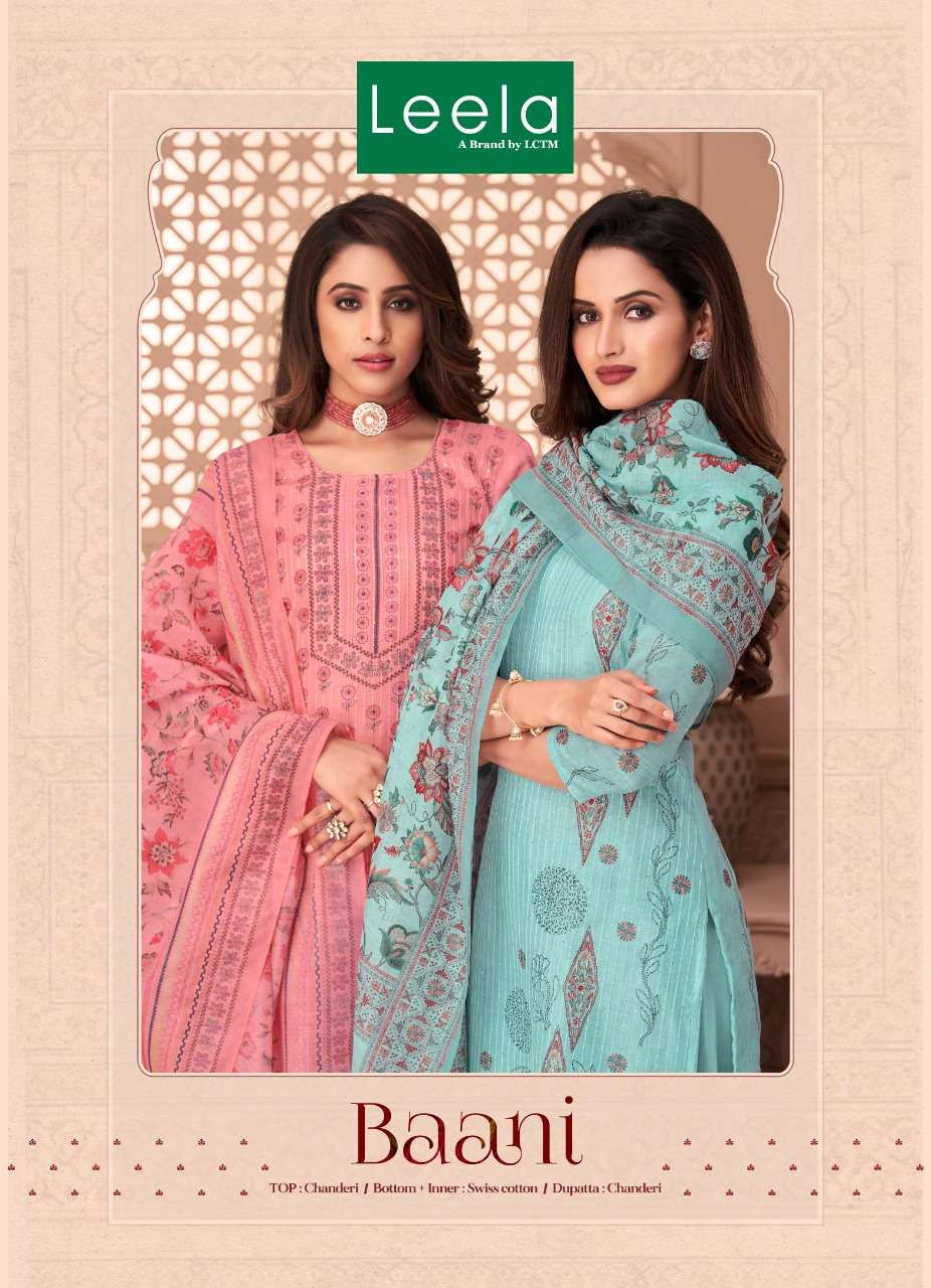 baani by leela indian designer salwar kameez catalogue manufacturer surat 