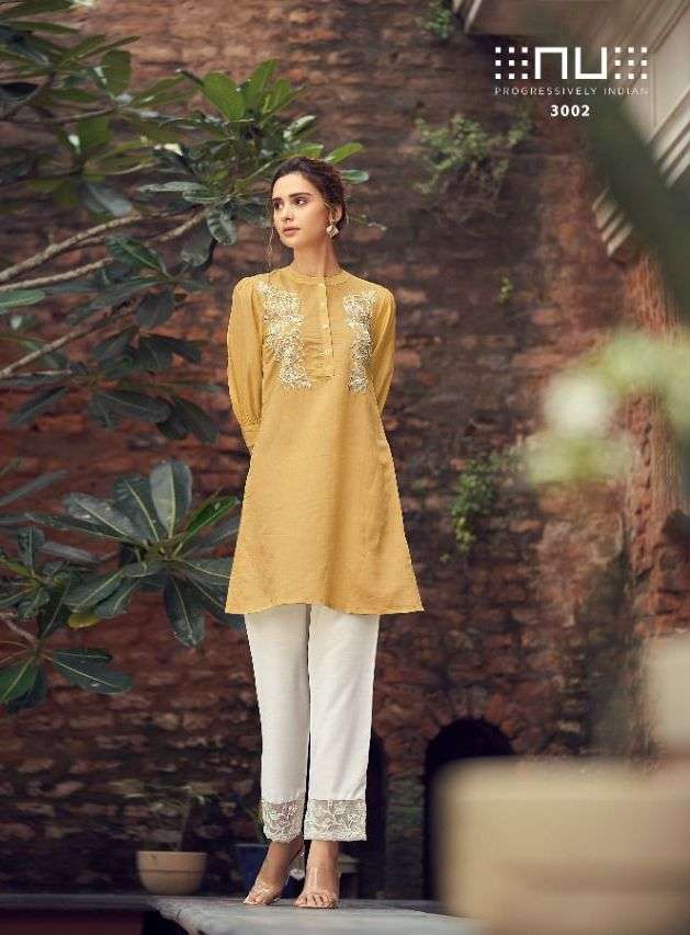 nu vol-130 by nu trendy designer kurtis catalogue online supplier surat 