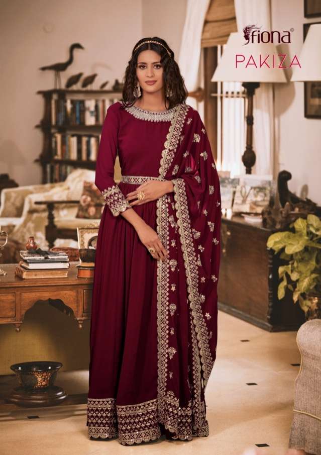 Fiona Ayesha Takia Vol-6 Faux Georgette Designer Suits (9 pc catalog) |  Designer salwar suits, Dress materials, Salwar suits
