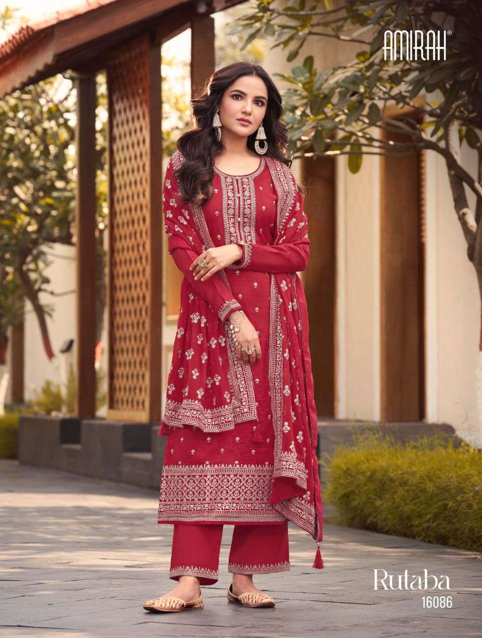 rutaba by amirah stylish look designer party wear salwar suits catalogue wholesaler surat 