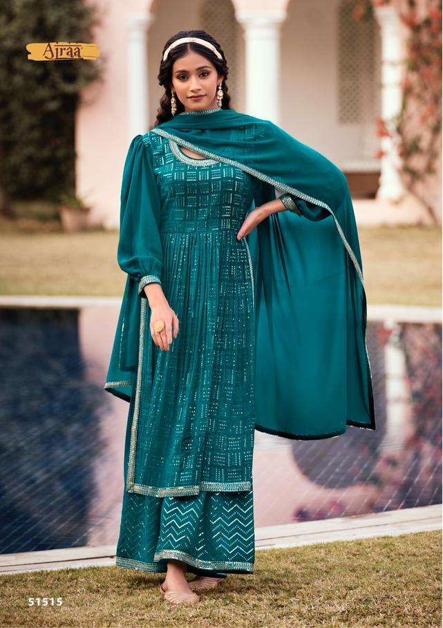 hiva vol-4 by ajraa stylish designer party wear dress catalogue collection surat 