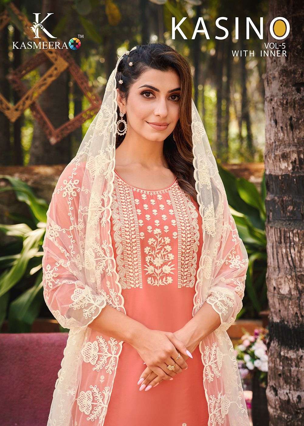 kasino vol-5 by kasmeera fancy designer kurtis catalogue design 2023 