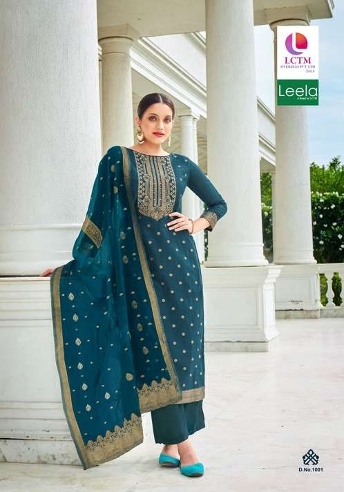 kriva by leela stylish designer top bottom with dupatta catalogue collection surat 