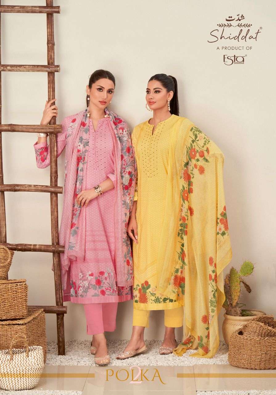 polka by shiddat trendy designer salwar kameez catalogue online supplier surat