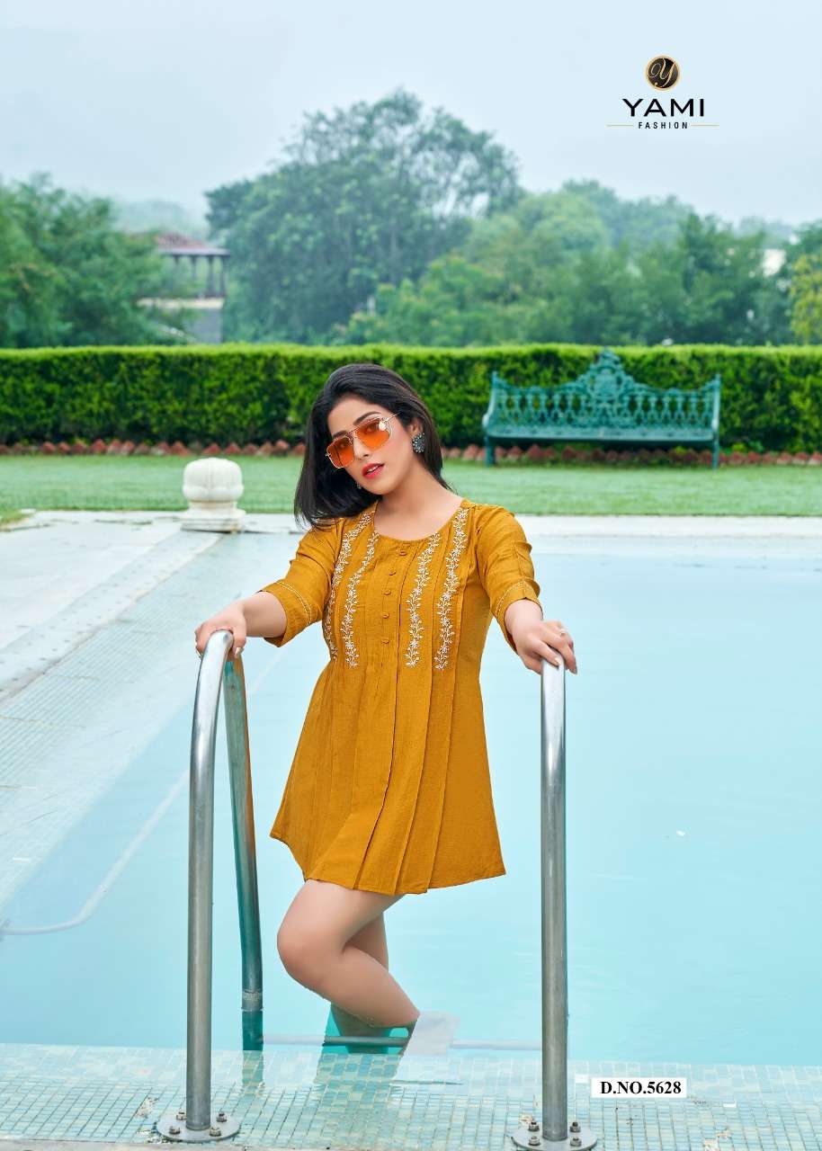 rare vol-2 by yami fashion trendy designer kurtis catalogue wholesale price surat 