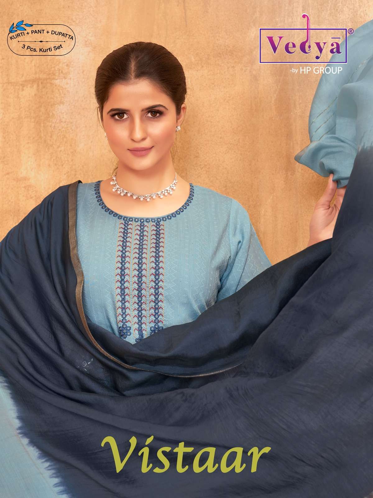 vedya vistaar chinon silk sequance work ready made salwar kameez online dealer surat 