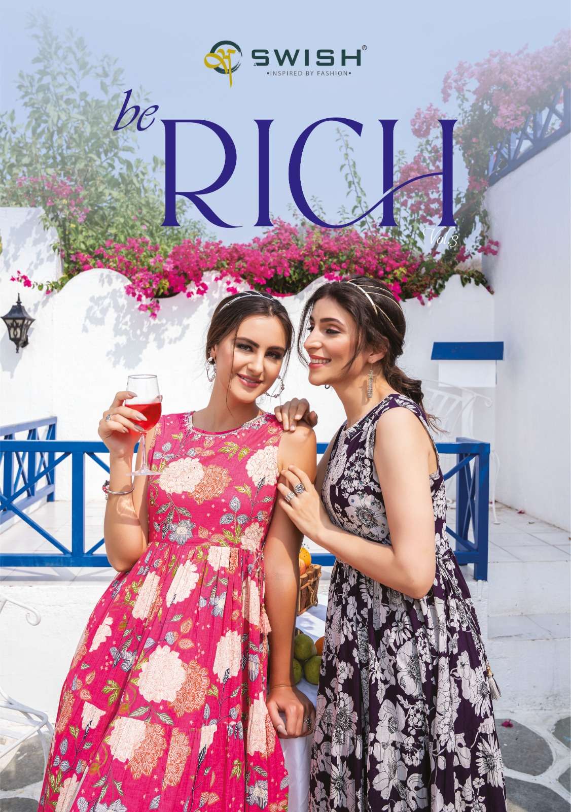 be rich vol-3 by swish rich cotton digital printed designer wear kurtis wholesale price 