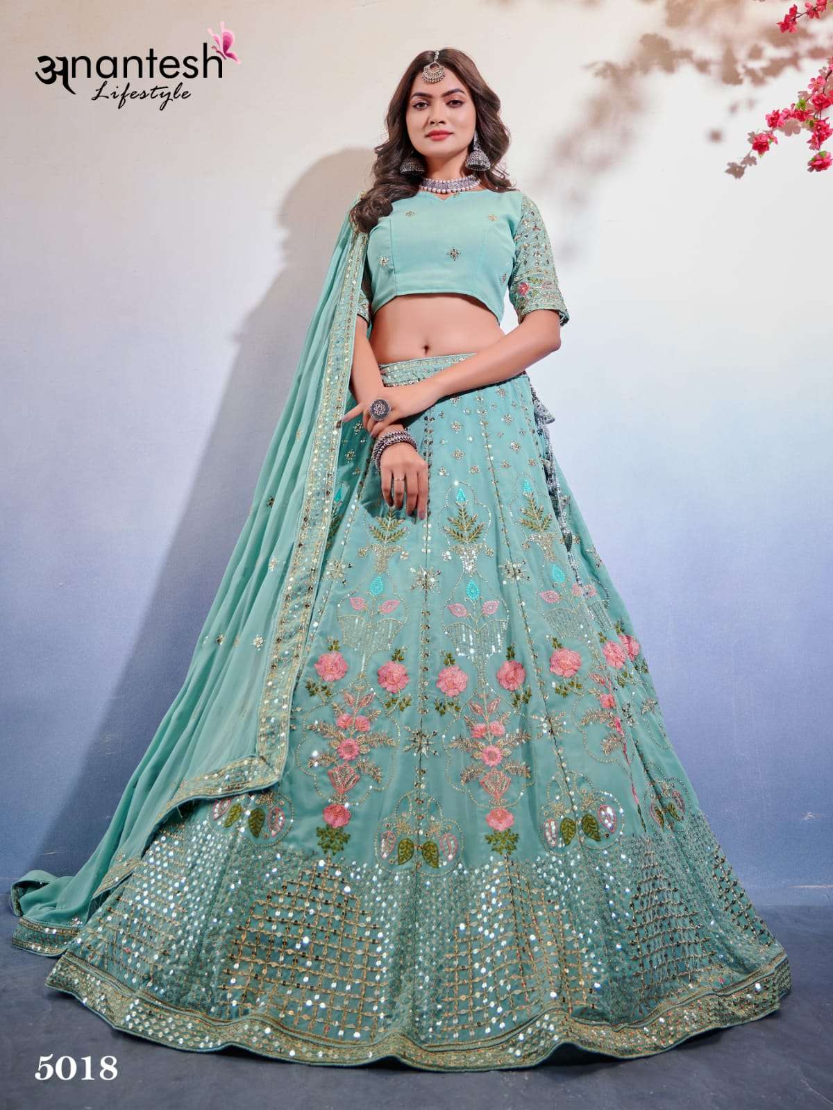 occations vol-5 by anantesh lifestyle function special designer lehenga new catalogue surat 