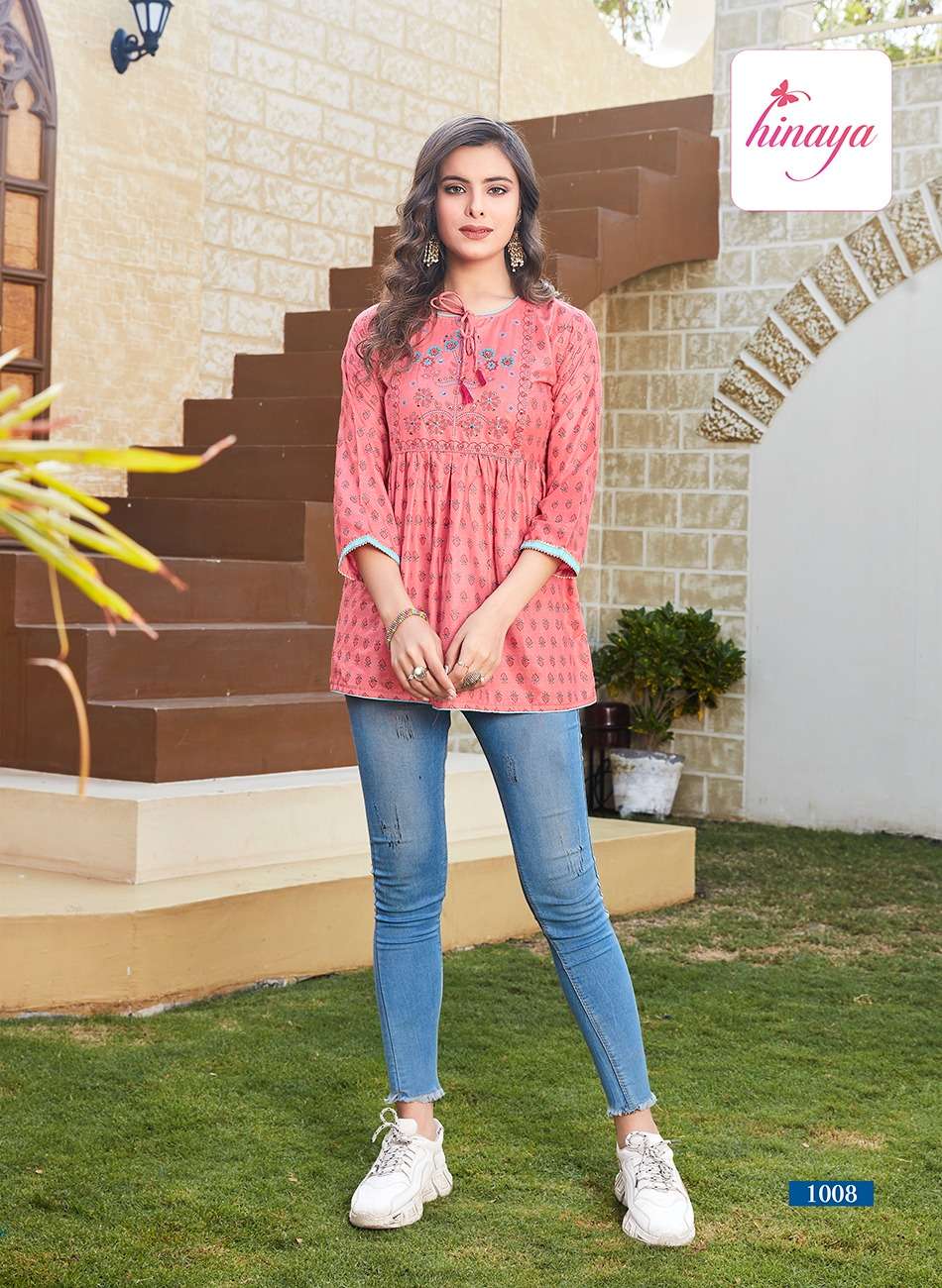 Trendy discount short tops