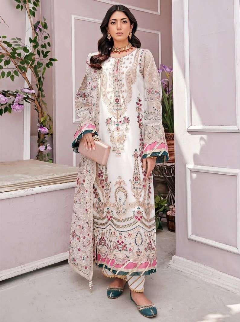 mahnur vol-23 by mahnur fashion fancy designer georgette pakistani salwar suits latest collection surat 