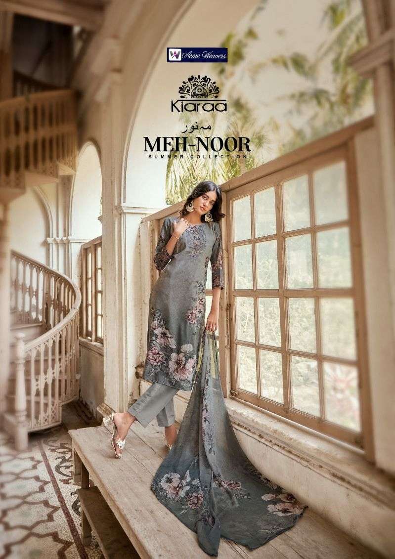 mehnnor by acme fancy designer salwar suits dress material catalogue collection 2023 