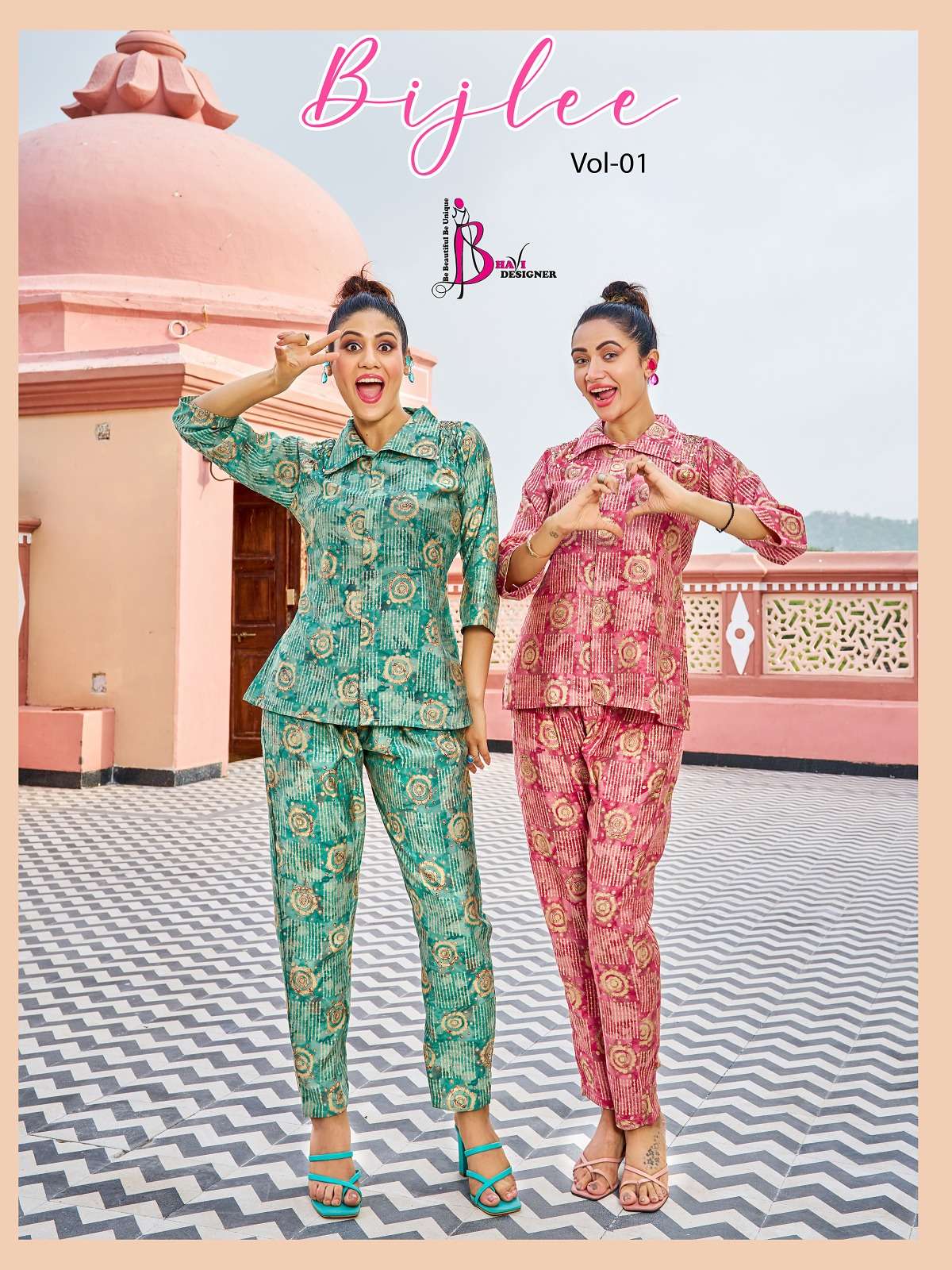 bijlee vol-1 by bhavi designer printed designer coord set wholesale price surat